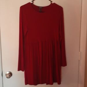 Burgundy Dress